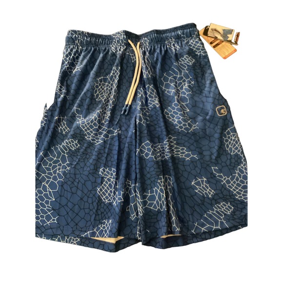 NWT Boys Size Medium And1 Sideline Short Blue & White; Width‎ 15 3/4” Length 21” - Picture 5 of 5